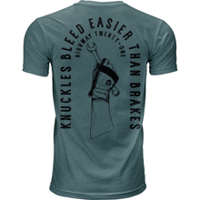 Knuckles Tee Indigo Sm