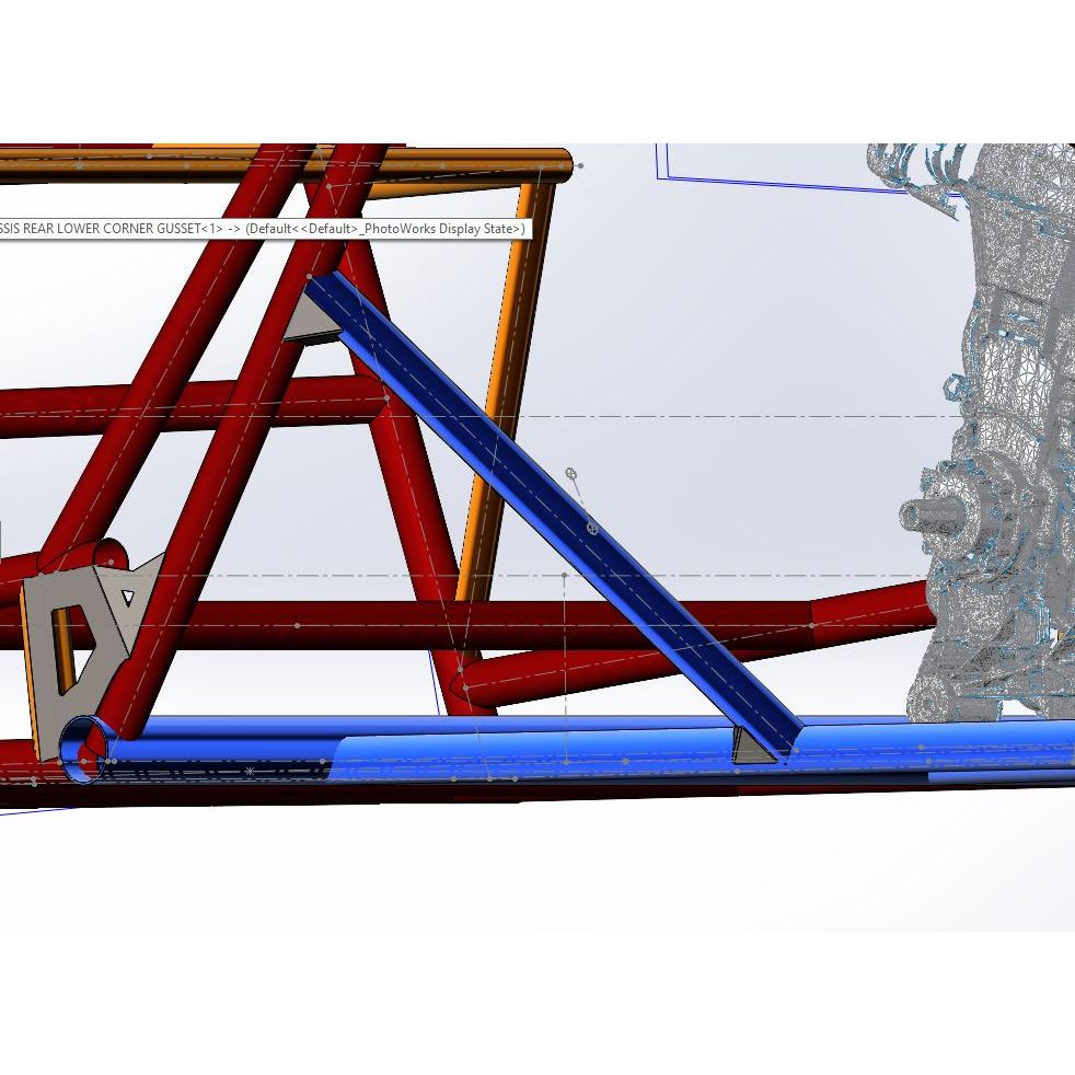 OEM CHASSIS WELD-IN GUSSET KIT