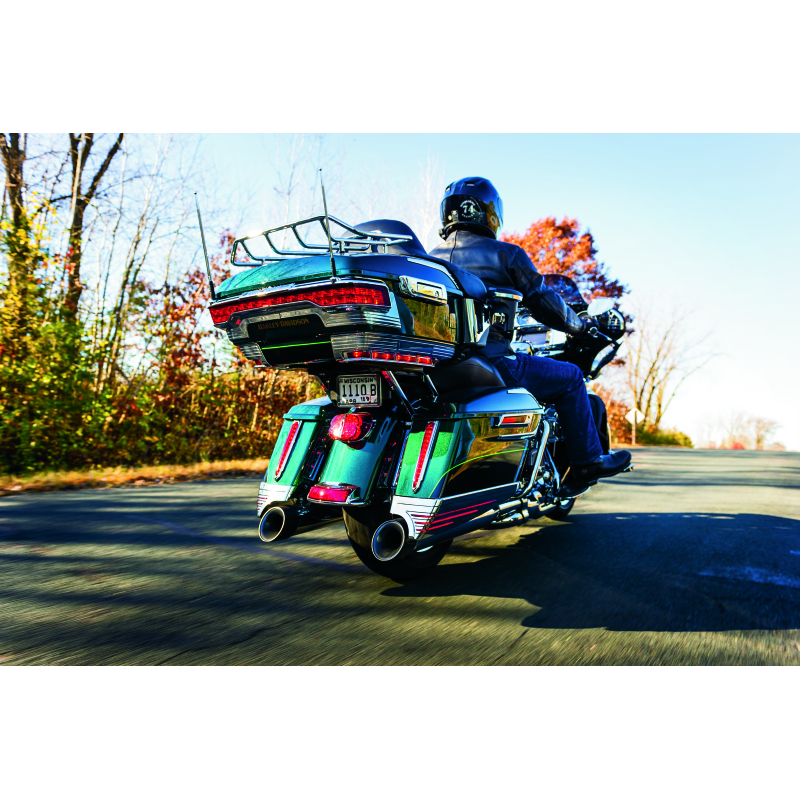 Kuryakyn Tri-Line Accent For Rear Tour-Pak Light Chrome