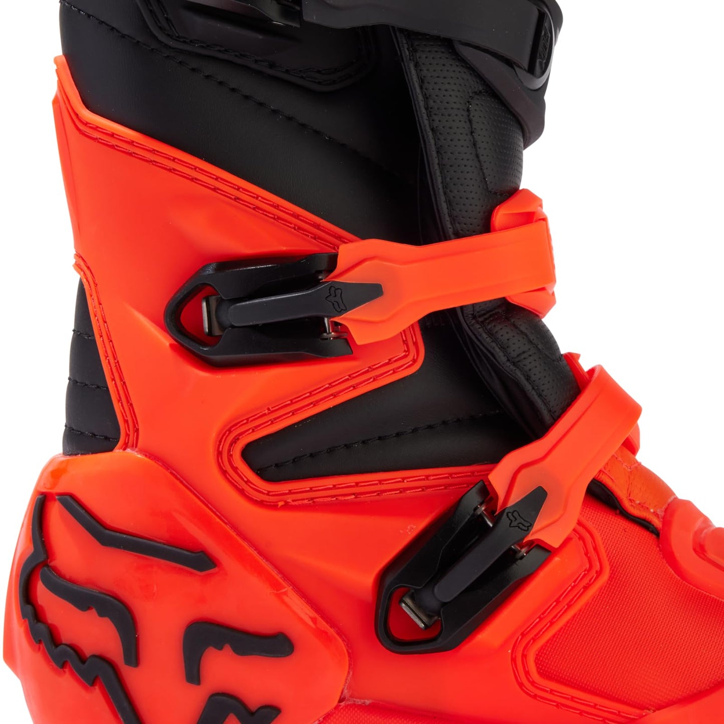FOX RACING YOUTH COMP MOTOCROSS BOOTS, FLUORESCENT ORANGE, 5