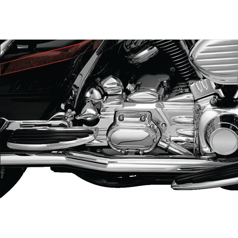 
                      
                        Kuryakyn Rear Cylinder Base Cover For 02-06 Touring Models Chrome
                      
                    