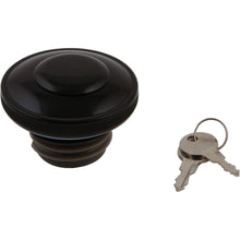 Gas Cap Screw In W/Lock&Cover Vented Black
