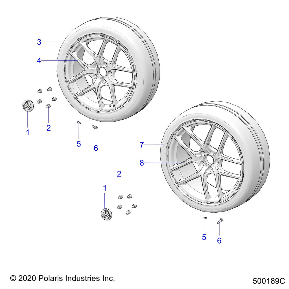 
                      
                        Polaris Slingshot Tire, Rear, 255/35R20, Part 5415836
                      
                    
