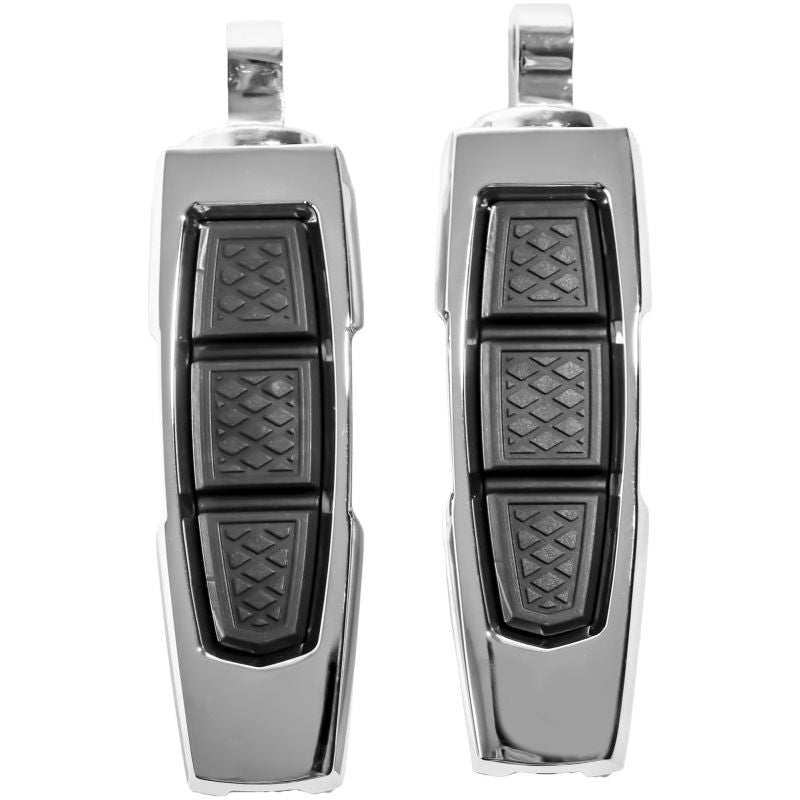 Kuryakyn Enygma Pegs With Adapter - Chrome