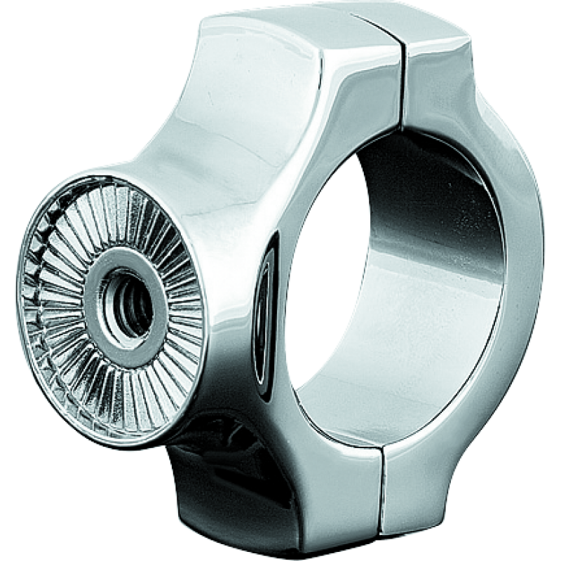 Kuryakyn Side Mount License Plate Clamp Chrome