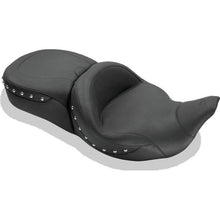 Mustang 08-21 Harley Electra Glide,Rd Glide,Rd King,Str Glide Super Touring 1PC Seat w/Studs - Black