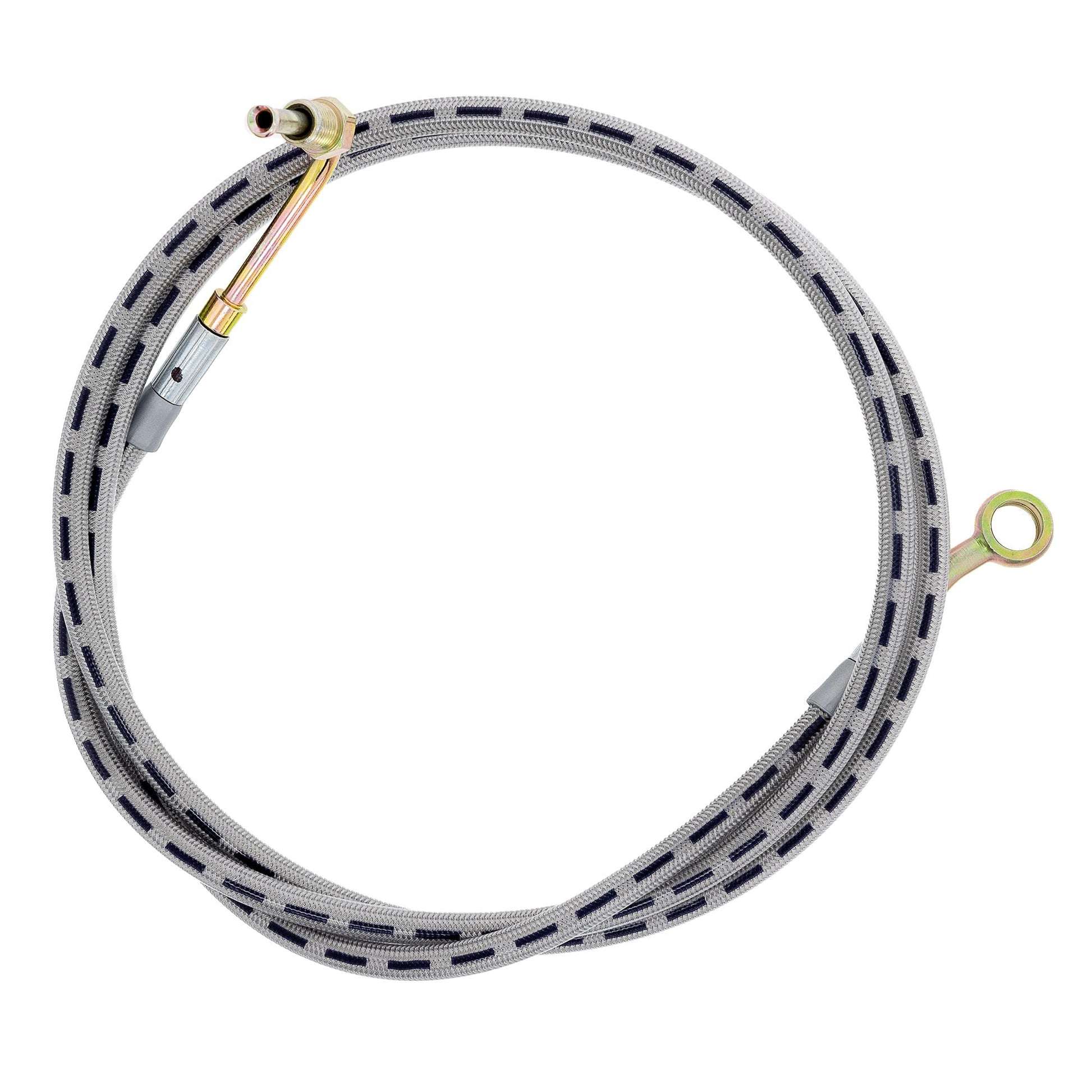 Polaris RZR Brake Line, Master to Rear, Genuine OEM Part 1911447, Qty 1