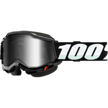 Accuri 2 Snowmobile Goggle Black W/ Silver Mirror Lens