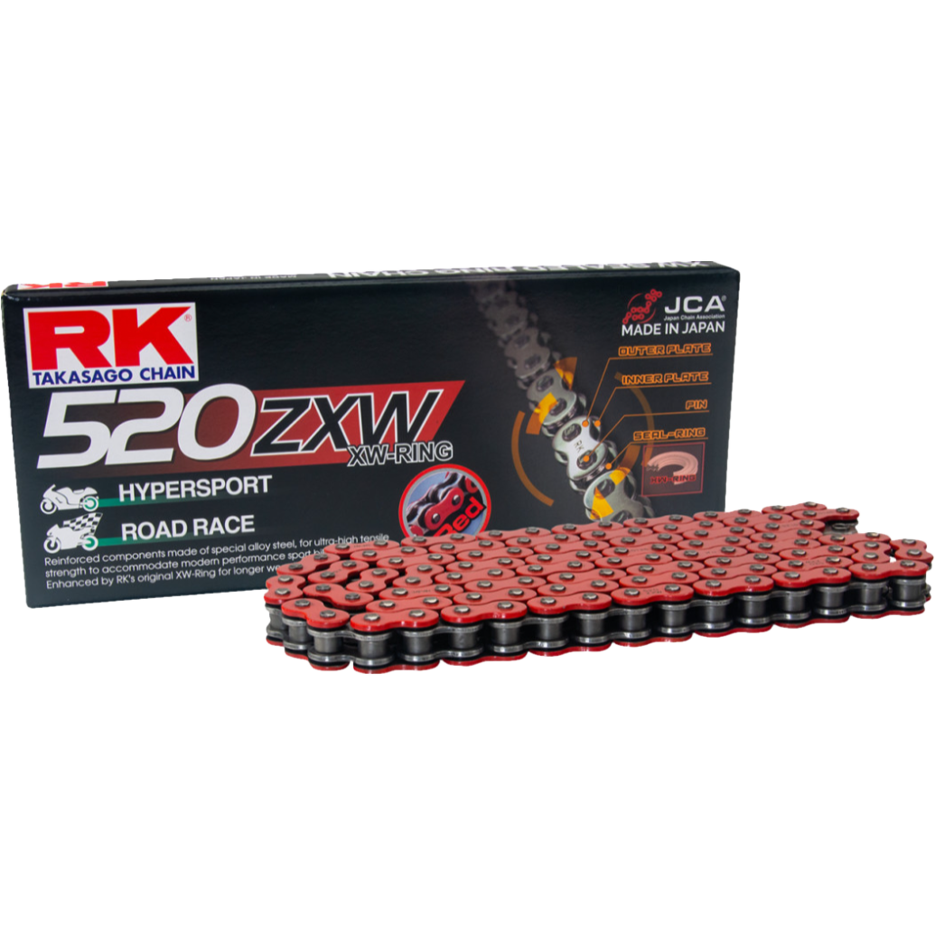Rr520zxw Drive Chain Red 520 X 120