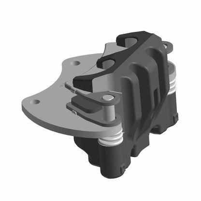 Polaris RZR Left Hand Double Grooved Brake Caliper Assembly, Genuine OEM Part 1912478, Qty 1