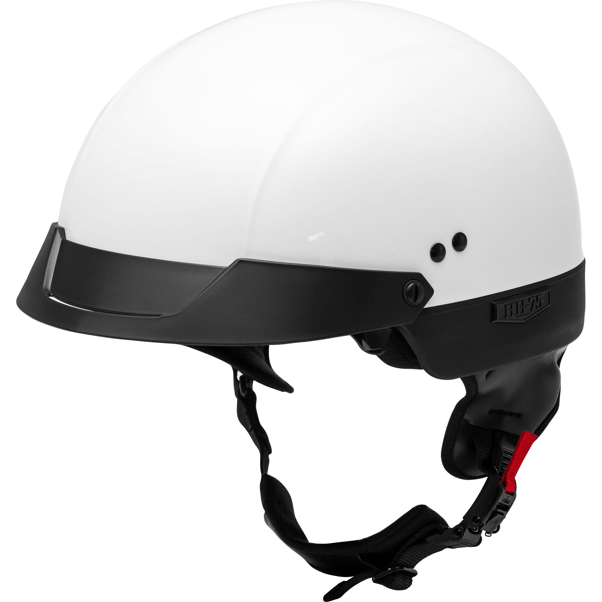 Hh 75 Half Helmet White Xl