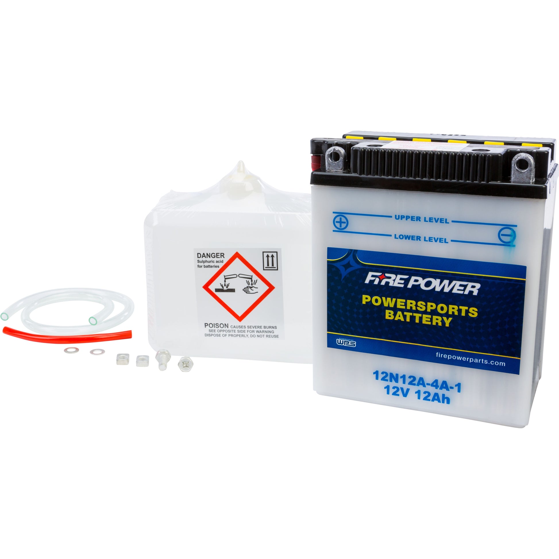 Battery W/Acid 12n12a 4a 1 12v