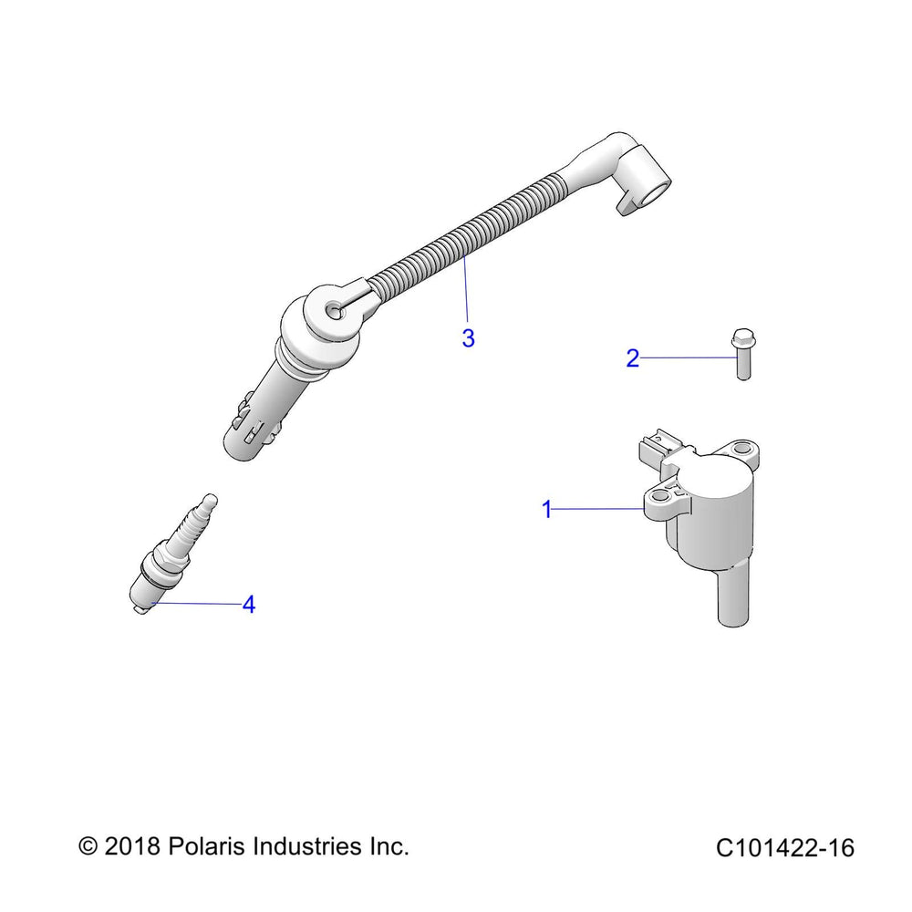 
                      
                        Polaris ATV WIRE-SPARKPLUG,PTO, Genuine OEM Part 4019410, Qty 1
                      
                    