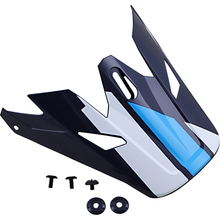 Z1R Rise Visor - Evac - Gloss Blue/White 0132-1394