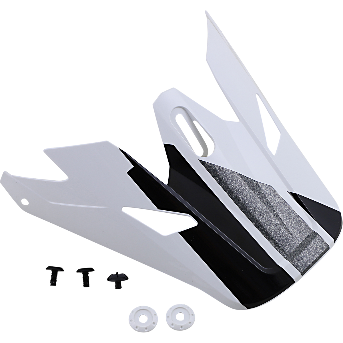 Z1R Rise Visor - Evac - Gloss White/Black/Gray 0132-1396