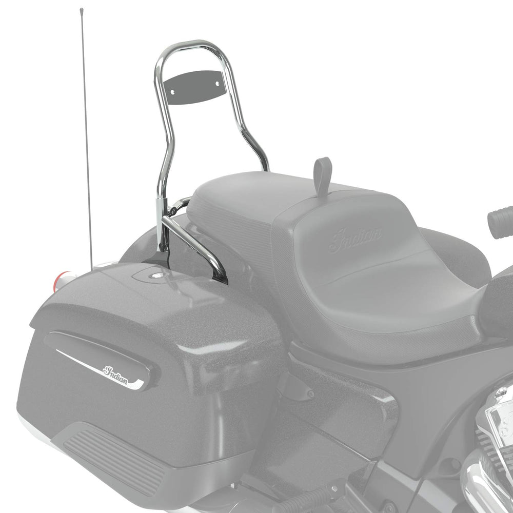 
                      
                        Indian Motorcycle Steel 12 in. Universal Quick Release Passenger Sissy Bar - 2884186-156
                      
                    
