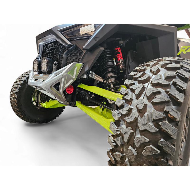 Elektric Offroad 2022-2025 Polaris Rzr Pro R/ Pro S/Turbo R Billet Front Winch Bumper Anodized Clear