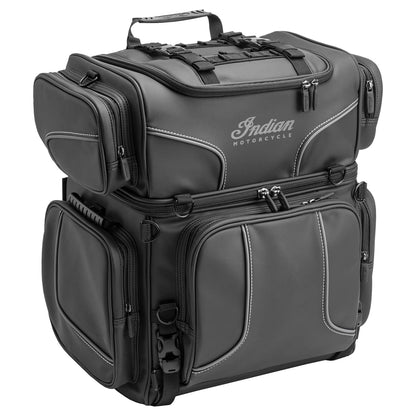Indian Motorcycle Spirit Lake Touring Bag, Black - 2889144-VBA