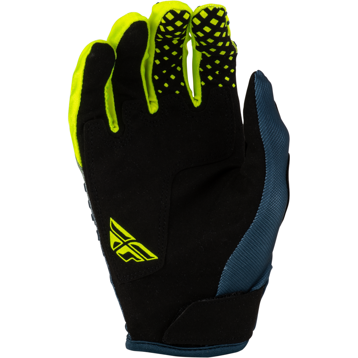 Youth Kinetic Fade Gloves Navy/Hi Vis/White Ys