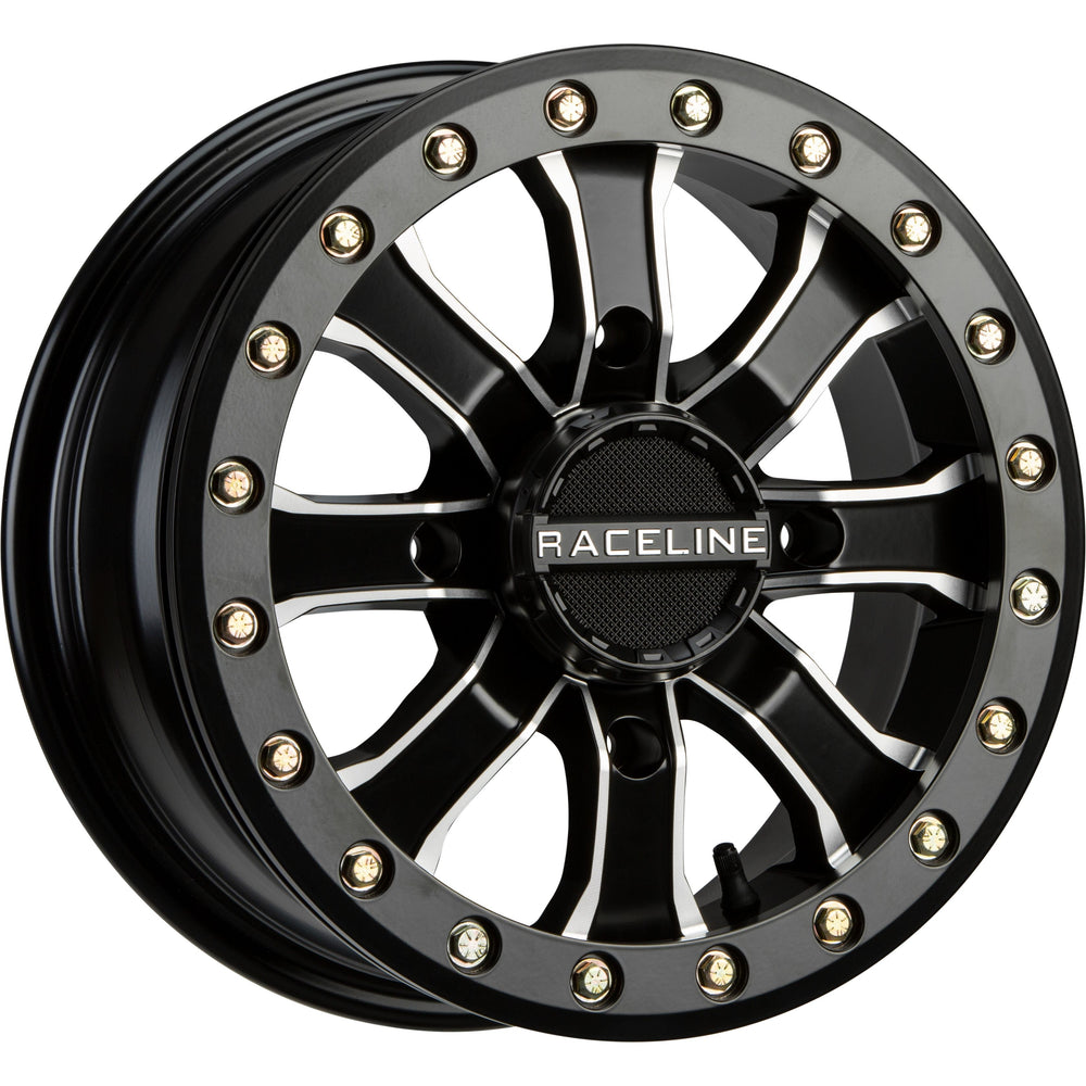 Mamba Bdlk Wheel 14x6 4/137 5+1 (+40mm) Blk/Machined