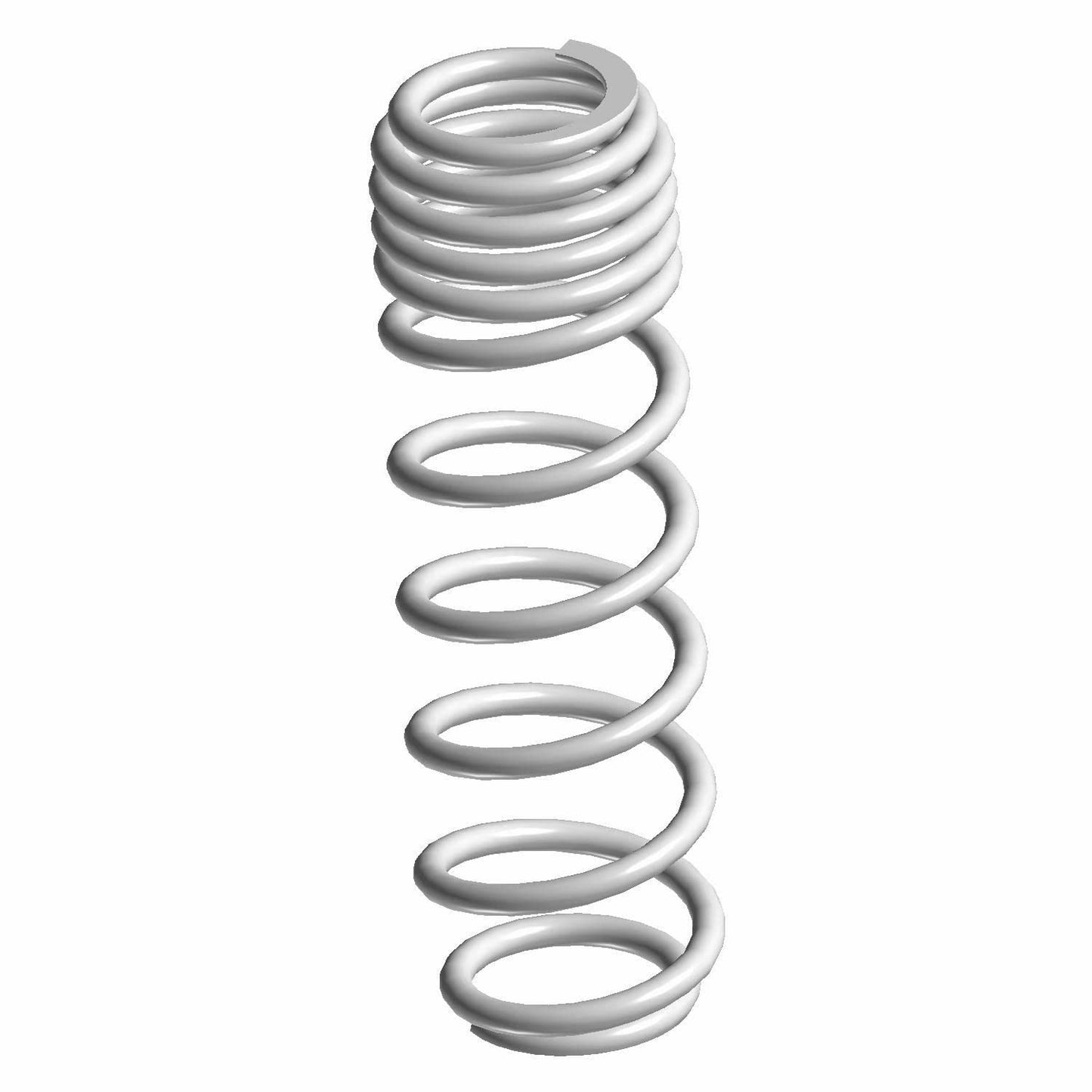Polaris ATV Spring- Rear, M.BLK, Genuine OEM Part 7044538-458, Qty 1