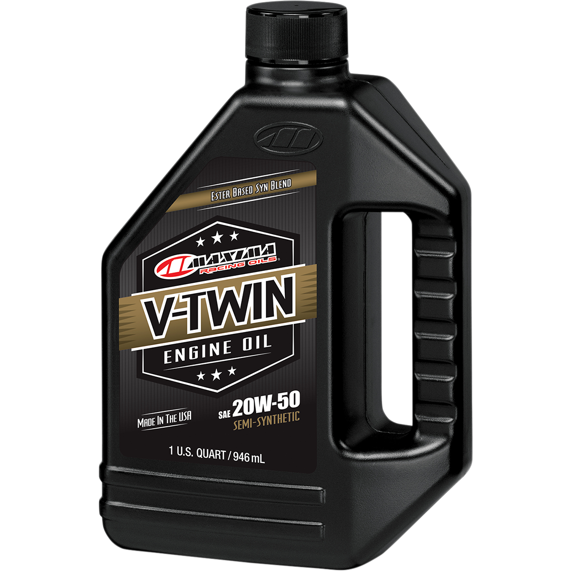 MAXIMA RACING OIL V-Twin Semi-Synthetic Engine Oil - 20W-50 - 1L 30-14901