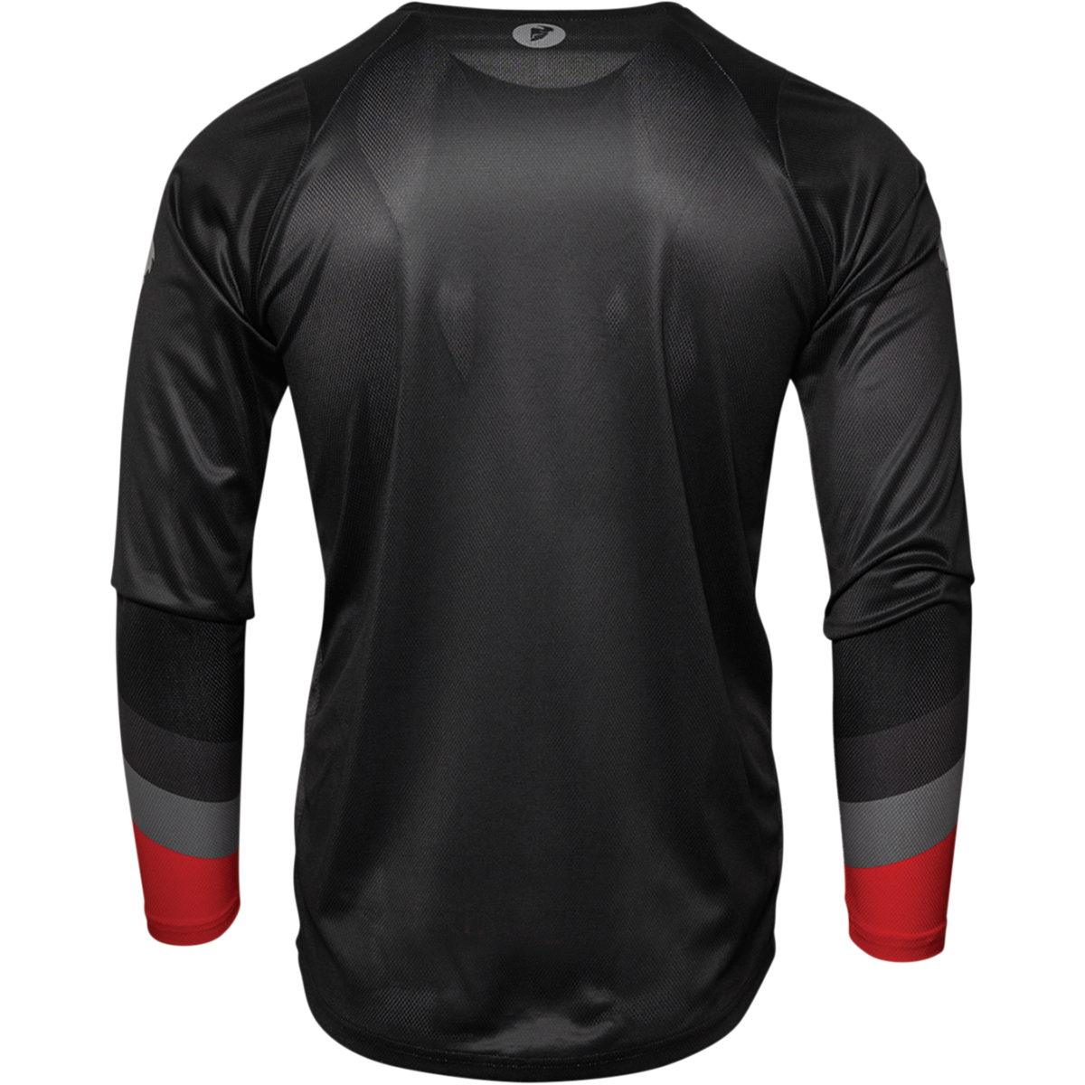 THOR Assist Long-Sleeve Jersey - Black/Heather Gray - Large 5120-0053
