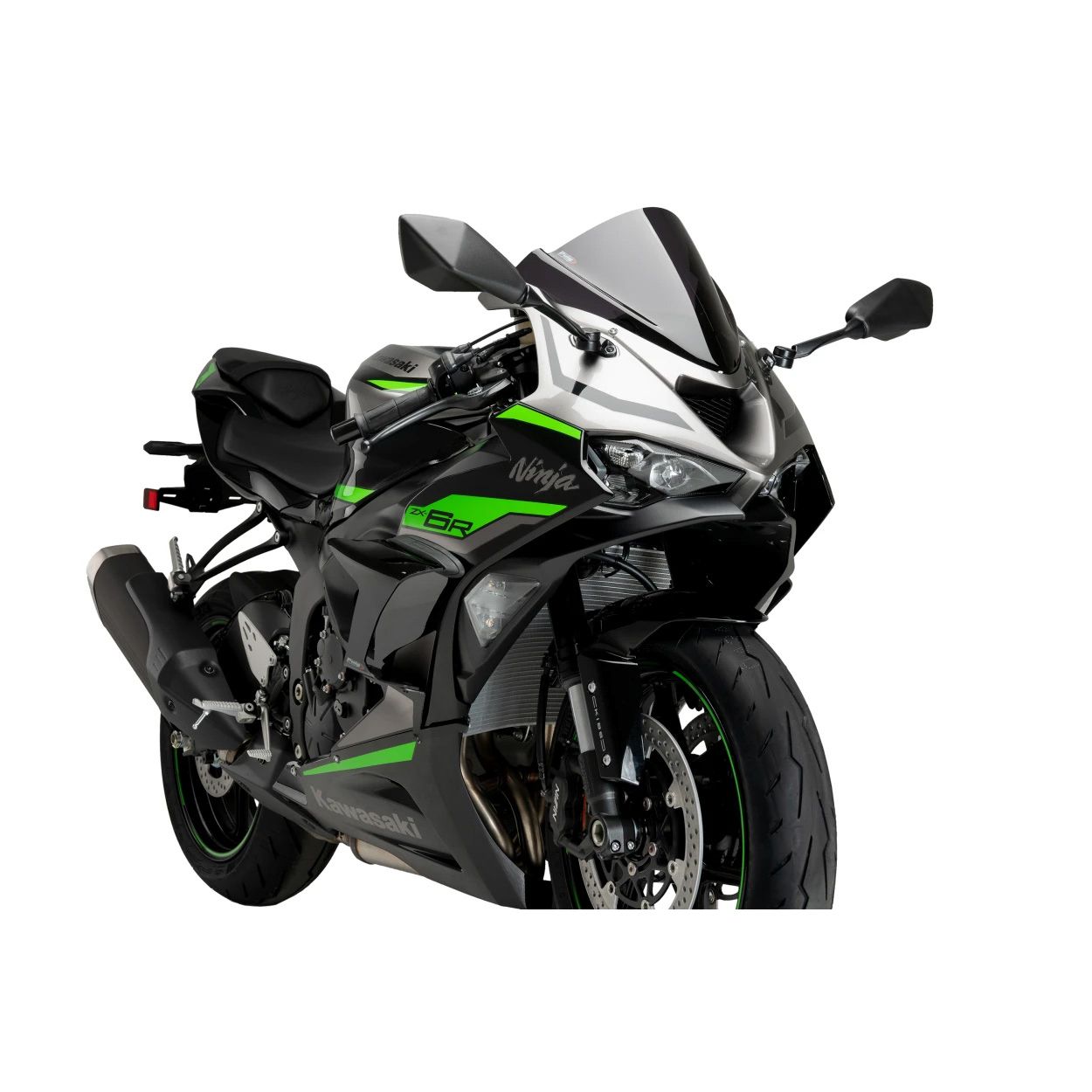 Race Side Spoilers Black Kaw