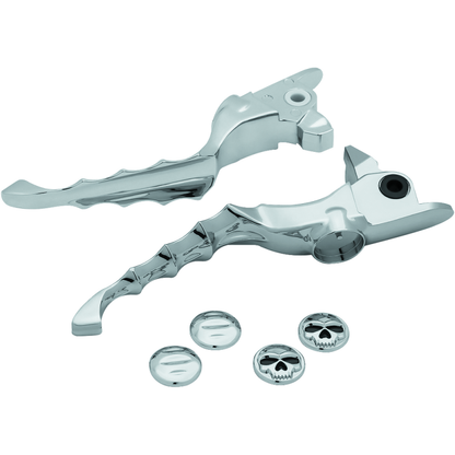 Kuryakyn Zombie Lever Set 17-Up Touring Chrome