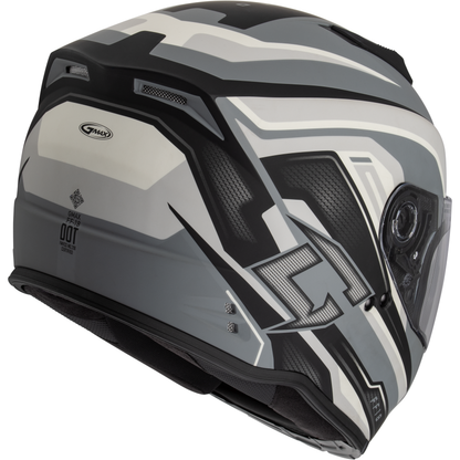 Ff 18 Drift Helmet Matte Grey/Silver/Black Xl