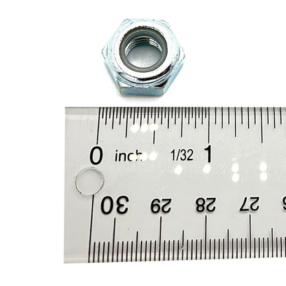 Polaris GEM Nyloc Nut, 10 mm x 1.5 mm, Genuine OEM Part 7547268, Qty 1