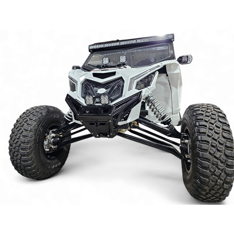 Elektric Offroad 2017+ Can Am X3 Maverick Billet Front Winch Bumper Anodized Black