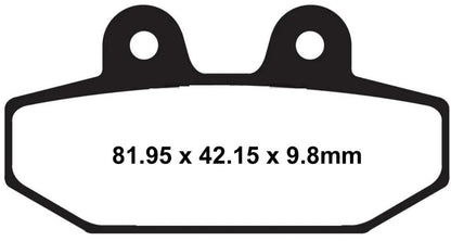 Brake Pad Z+ Rear `18 24 Sotfail