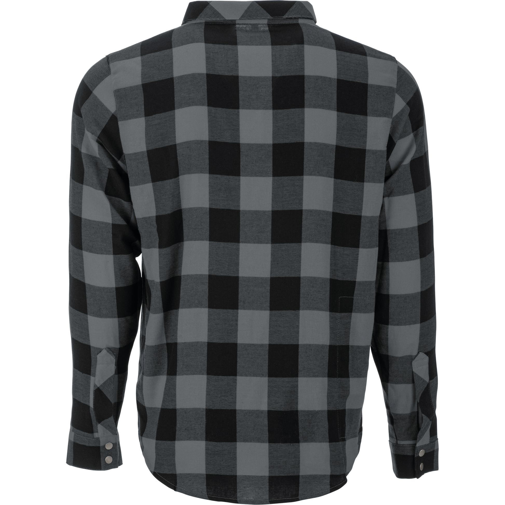 Fly Tek Flannel Black/Grey Sm