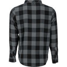 Fly Tek Flannel Black/Grey Sm