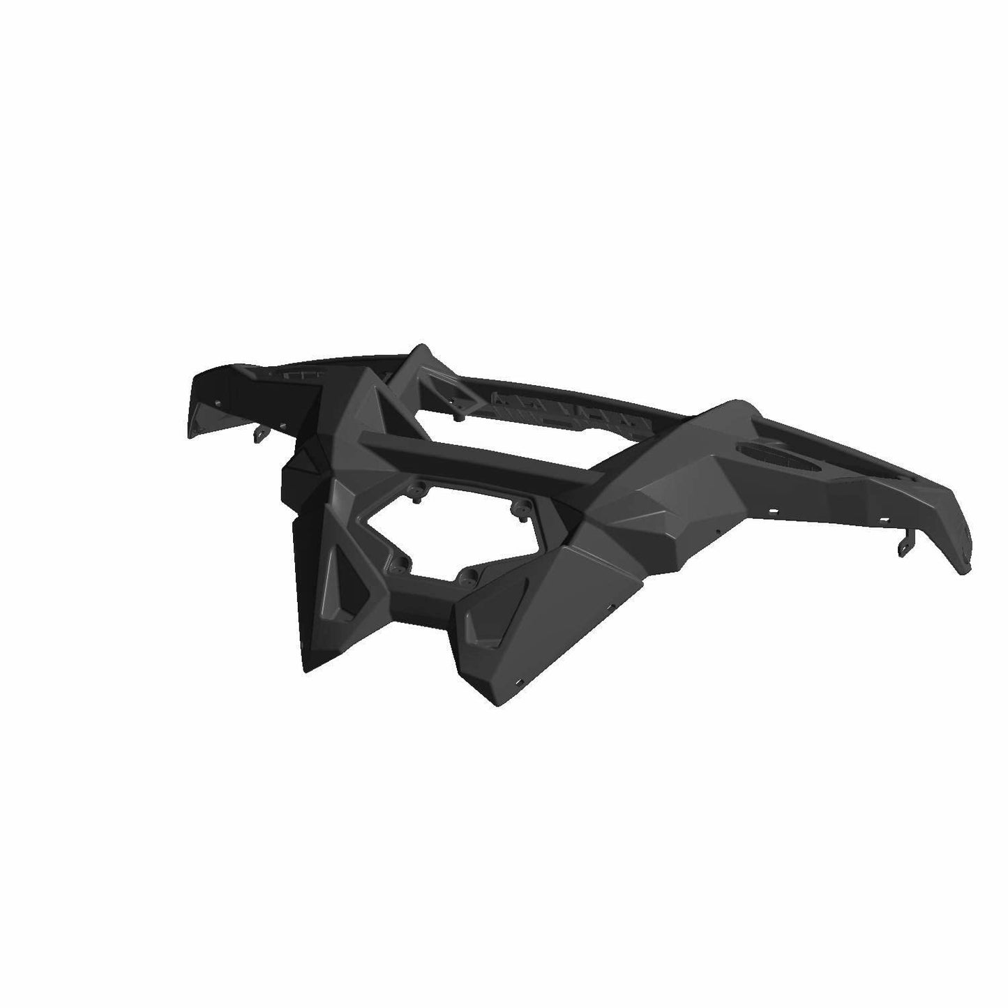 Polaris RZR Bumper, Front, Gloss Black, RZR XP, Genuine OEM Part 5439300-070, Qty 1