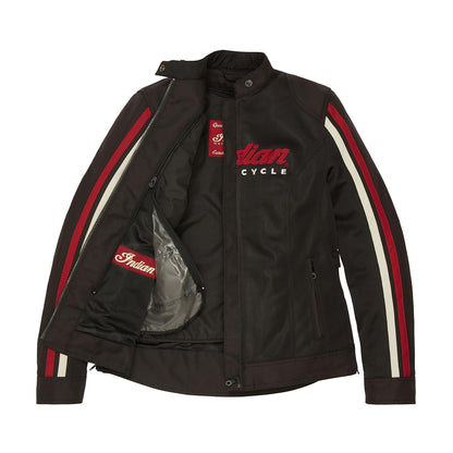 Indian Motorcycle Women's Milestone Mesh Jacket, Black - M - 283339303