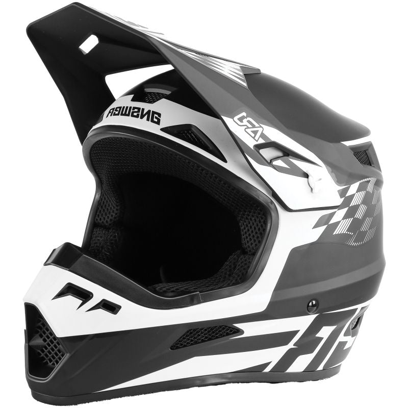 Answer AR1 Sweep Helmet Black/White - Large