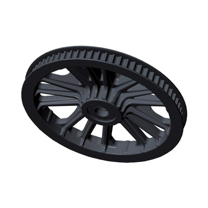 Indian Motorcycle Rear Sprocket with Bearing, 66 Tooth, Black Engine, Genuine OEM Part 1020399-521, Qty 1