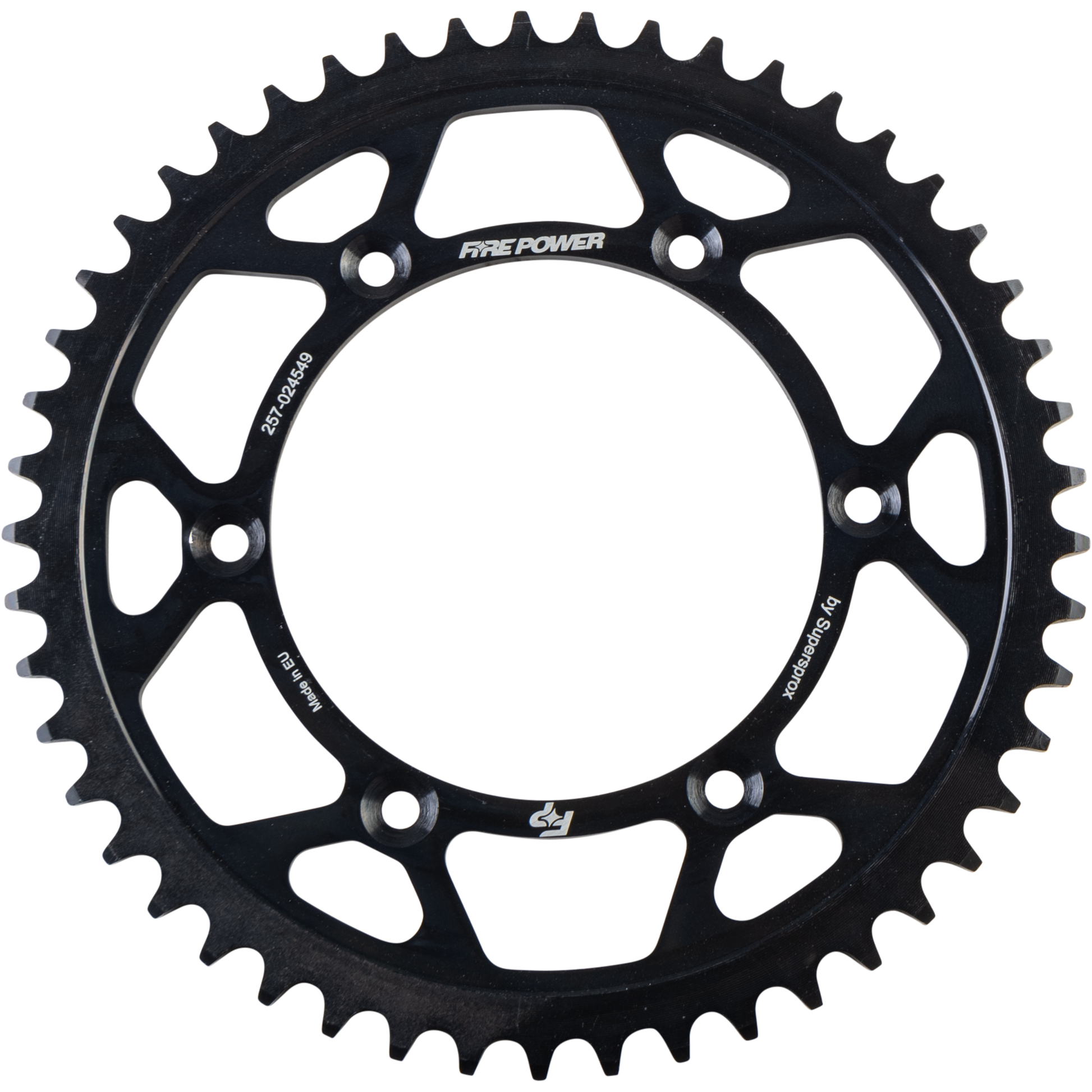 Fire Power Rear Sprocket Steel 49t Blk