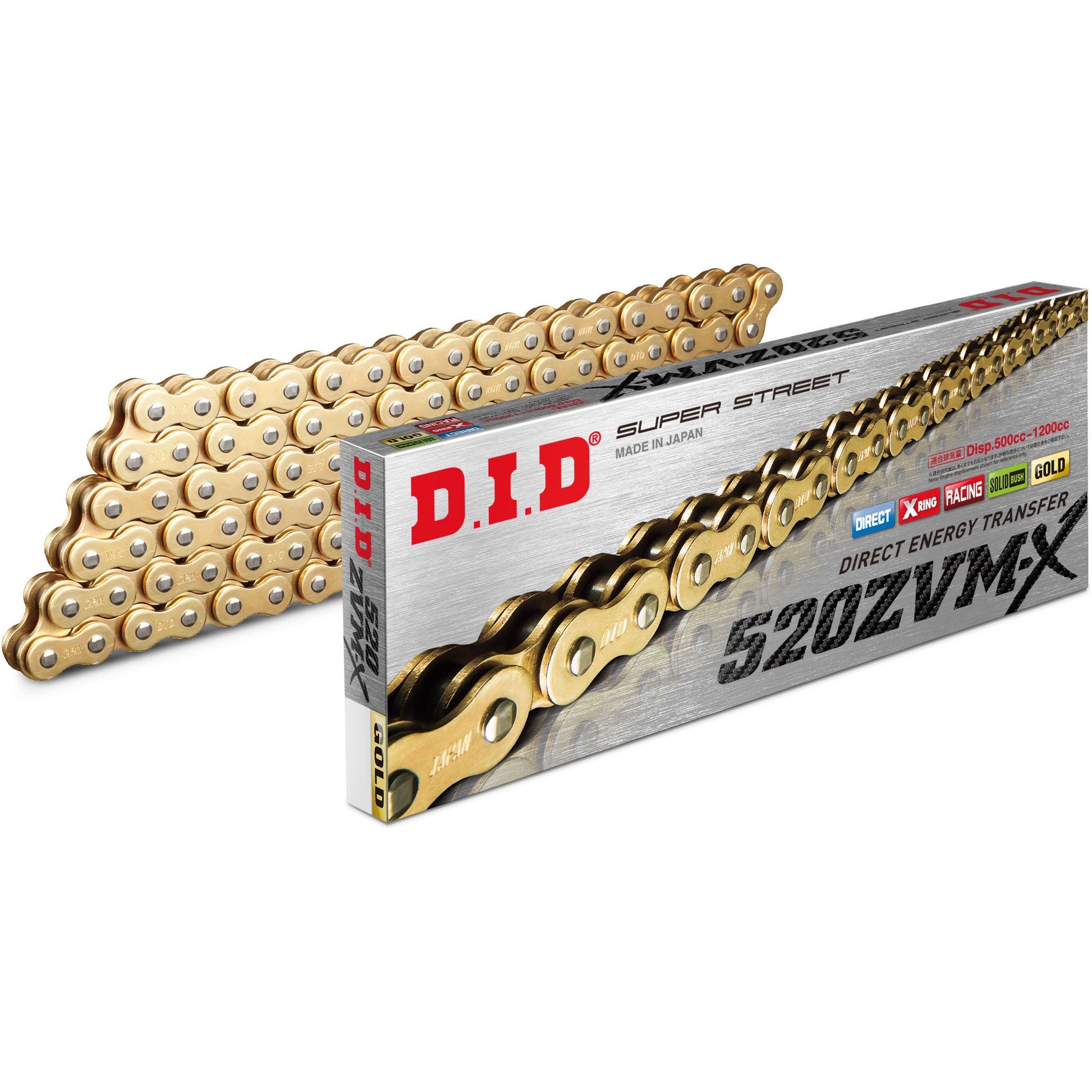 Super Street 520zvmx 120 X Ring Chain Gold