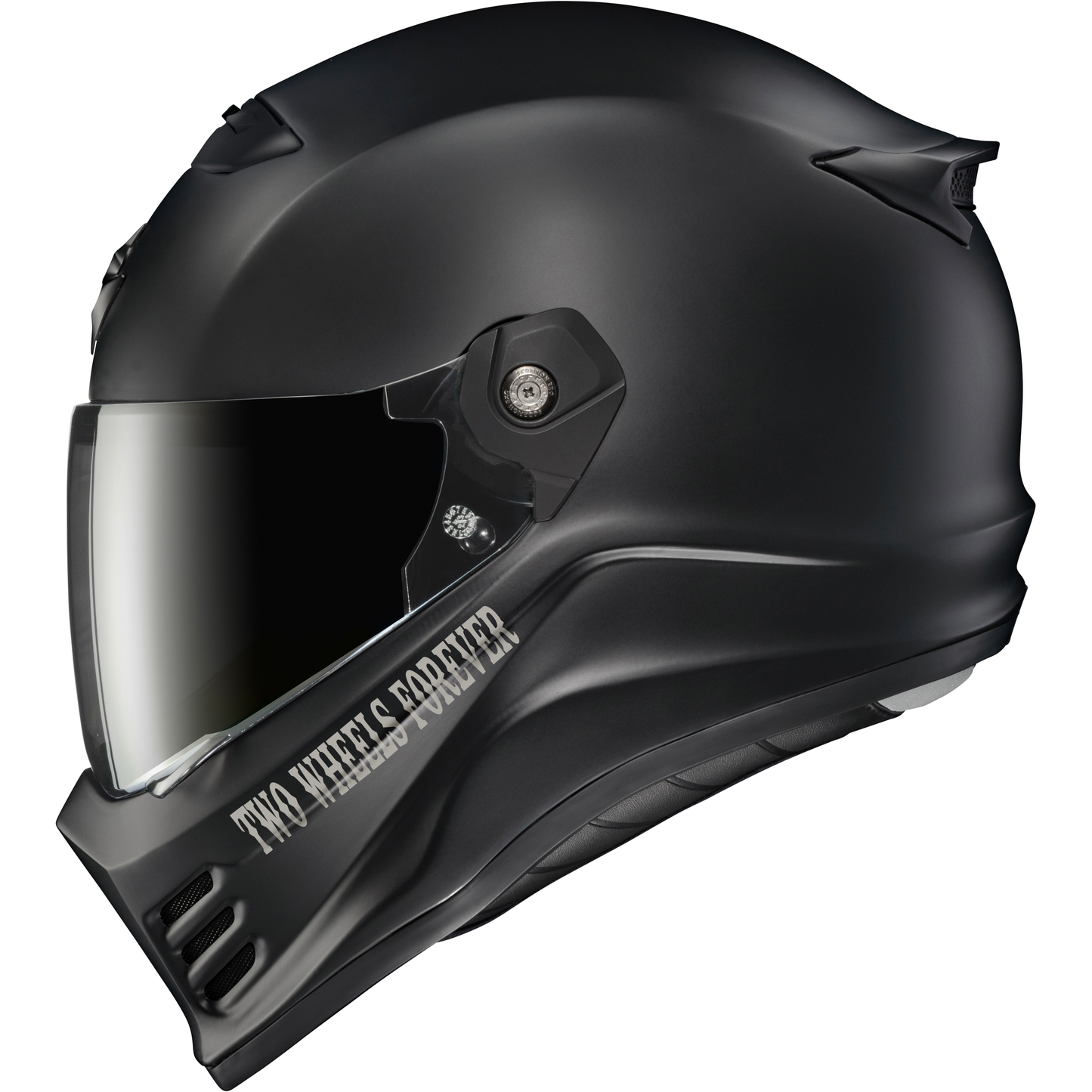 Covert Fx Full Face Helmet Vtwin Visionary Matte Black 2x