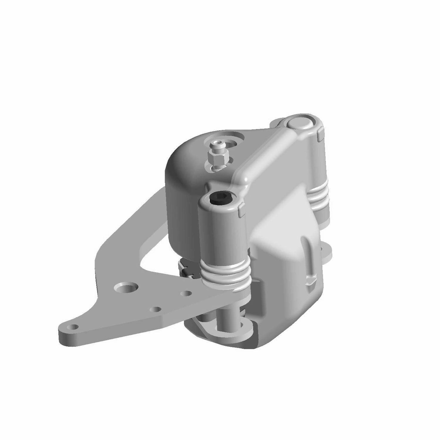 Polaris ATV Brake Caliper Assembly, Front, Right, Genuine OEM Part 1913273, Qty 1