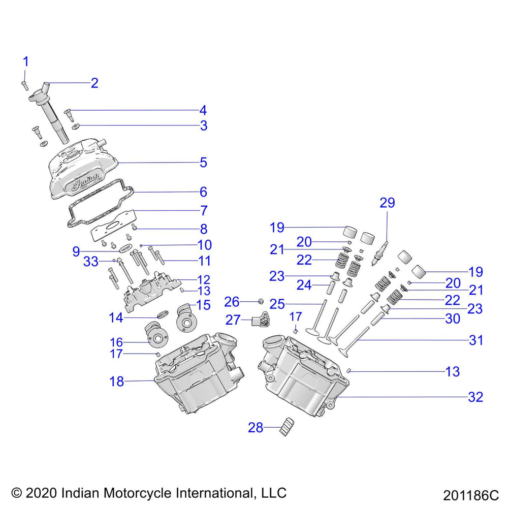 
                      
                        Indian Motorcycle Camshaft Exhaust, Machined, Genuine OEM Part 3023339, Qty 1
                      
                    