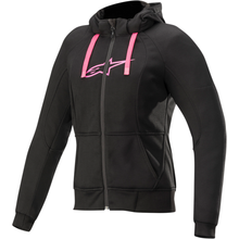 ALPINESTARS Women's Sport Jacket/Hoodie - Black/Pink - 2XL 4210920-1039-2X