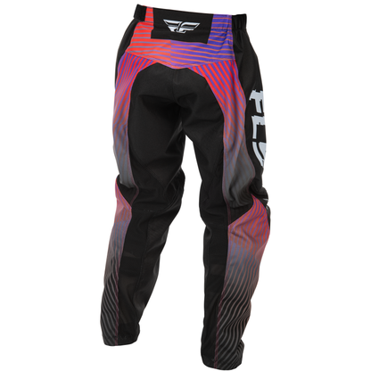 Youth F 16 Pants Black/Red/Purple Sz 18