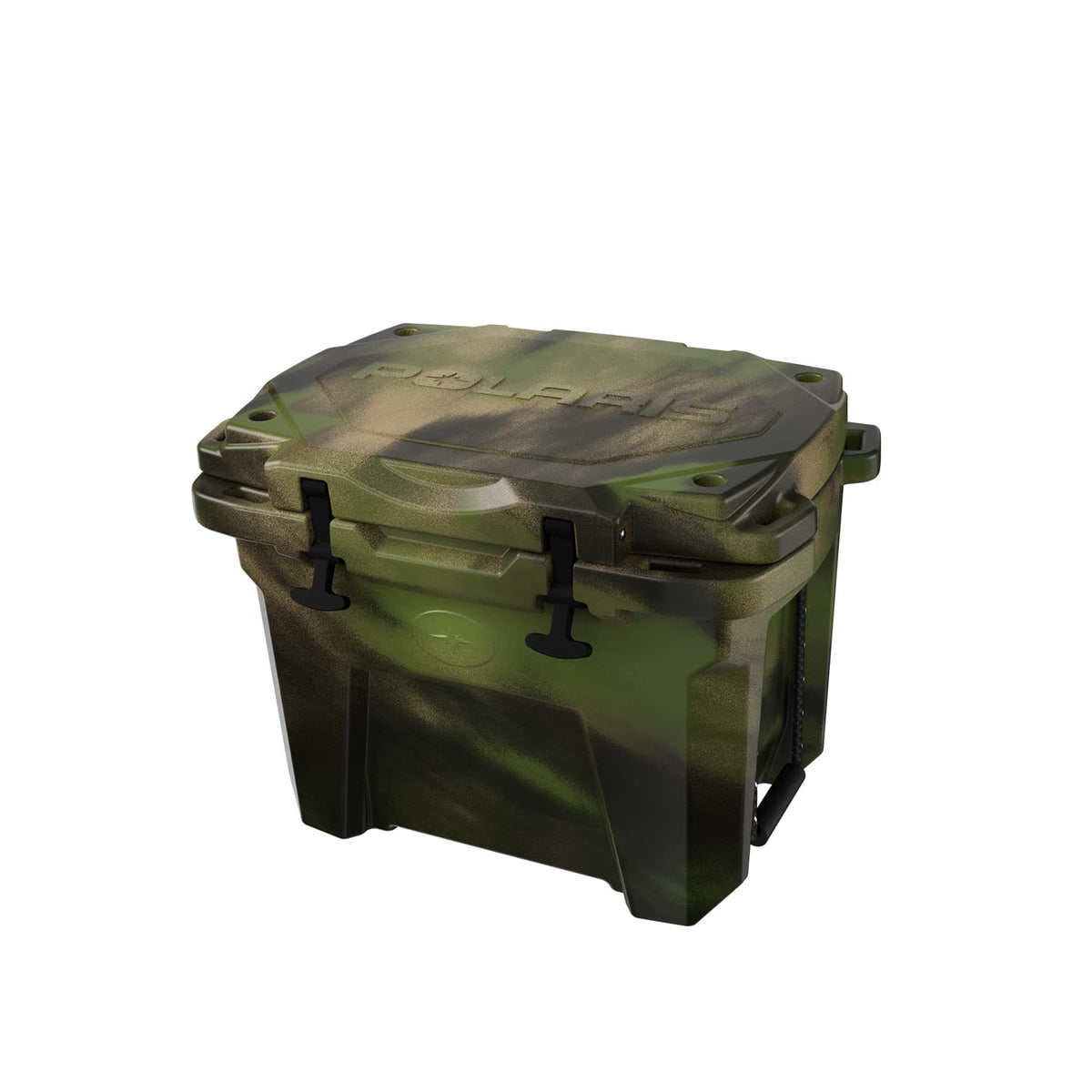 Polaris NorthStar 30 Quart Cooler, Limited Edition Camo, Durable, Lockable, Keeps Ice Cold Longer, Easy to Carry, Tie-Down Cooler for Off-Road, Camping, Hunting, Fishing, Picnics, Beverages - 2890592