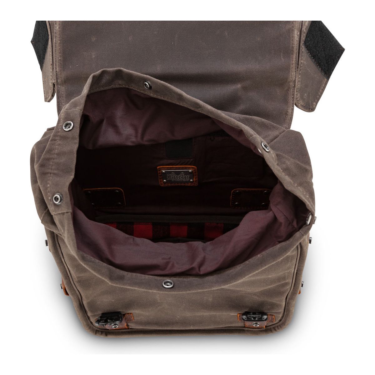 Throwover Saddlebag Dark Oak