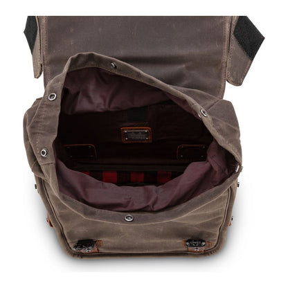 Throwover Saddlebag Dark Oak