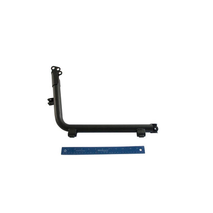 Polaris RZR Bolster, Left Side, Matte Black, Genuine OEM Part 1021907-458, Qty 1